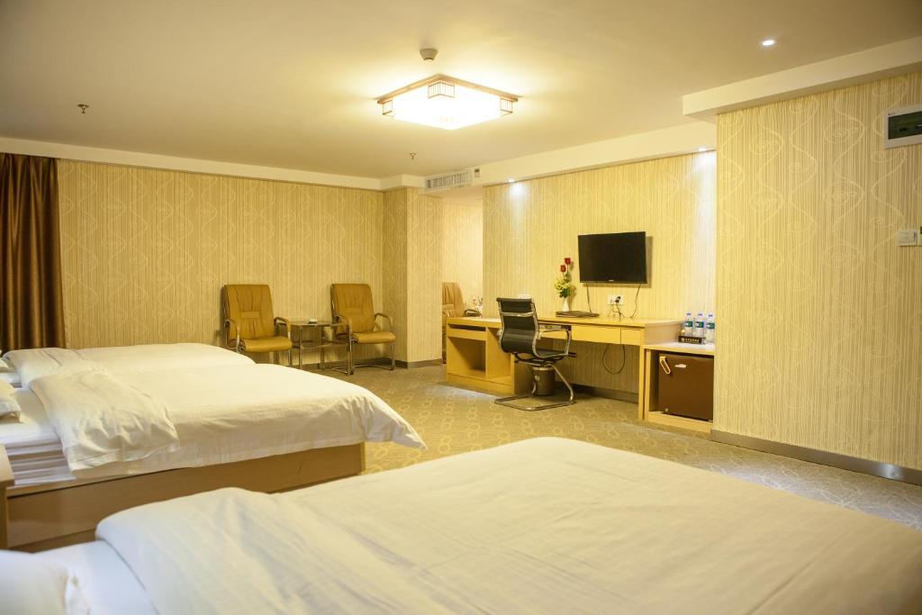 גואנגג'ואו Fuhao Hotel חדר תמונה