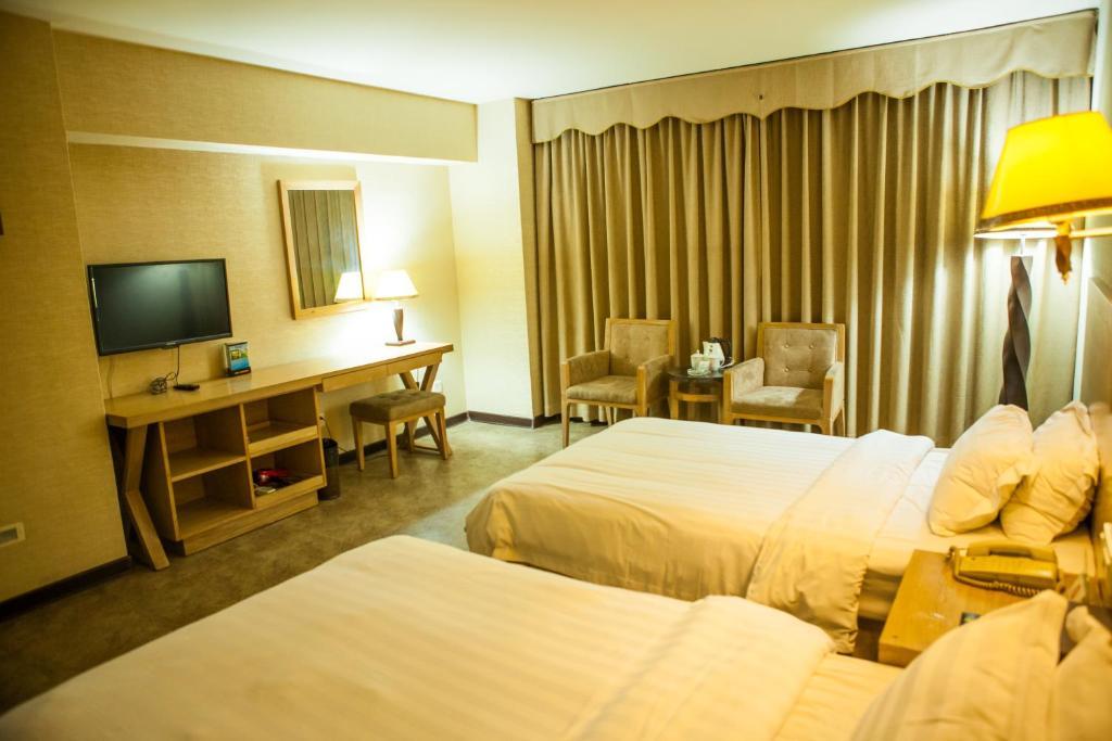 גואנגג'ואו Fuhao Hotel חדר תמונה